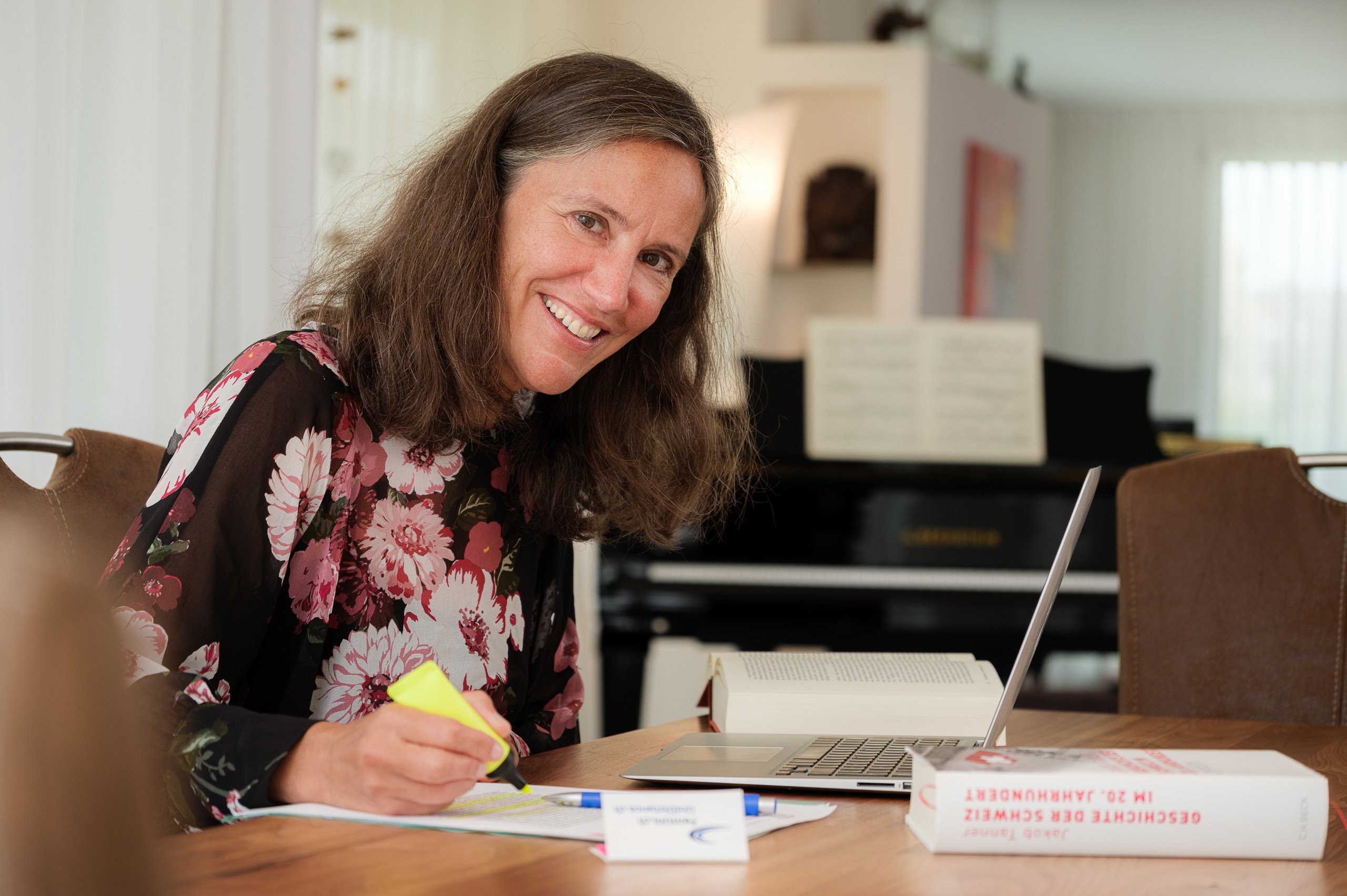 Patrizia Bösch, étudiante en histoire à OpenUni Suisse